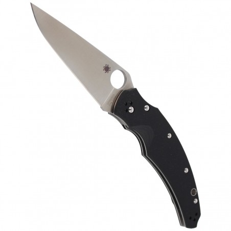 Nóż Spyderco Opus Black G-10 Plain (C218GP)