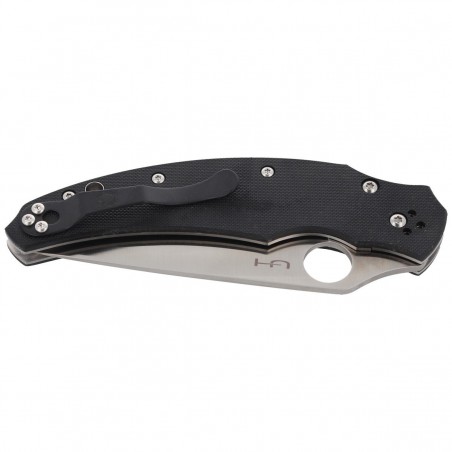 Nóż Spyderco Opus Black G-10 Plain (C218GP)