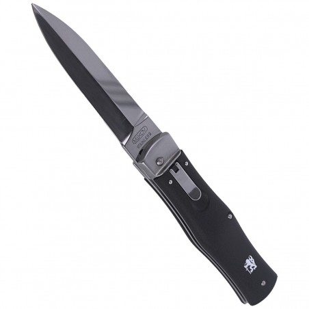 Nóż sprężynowy Mikov Predator ABS, Klips (241-NH-1/N BLACK)