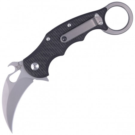 Nóż FOX Karambit Titanium  / Carbon Fiber, Bead Blasted ELMAX (FX-599TiCS)