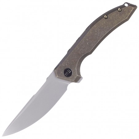 Nóż WE Knife Quixotic Bronze Titanium, Silver Bead Blasted CPM 20CV (WE21016-5)