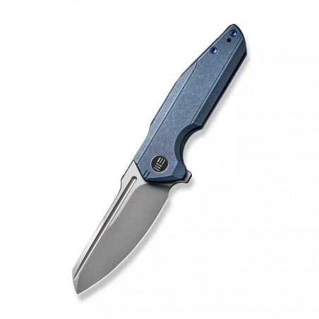 Nóż WE Knife StarHawk Blue Titanium, Silver Bead Blasted CPM 20CV (WE21017-4)