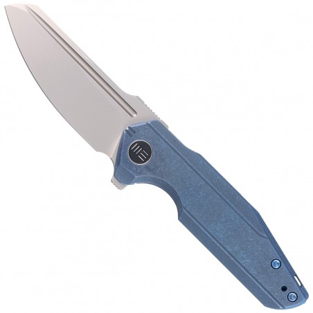 Nóż WE Knife StarHawk Blue Titanium, Silver Bead Blasted CPM 20CV (WE21017-4)