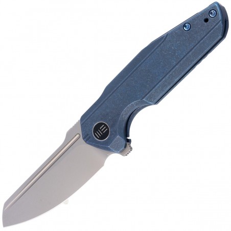 Nóż WE Knife StarHawk Blue Titanium, Silver Bead Blasted CPM 20CV (WE21017-4)