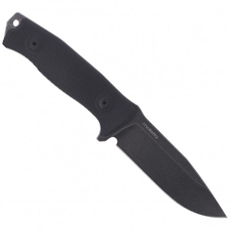 Nóż LionSteel G10 Black, PVD / Stone Washed Sleipner (M5B G10)