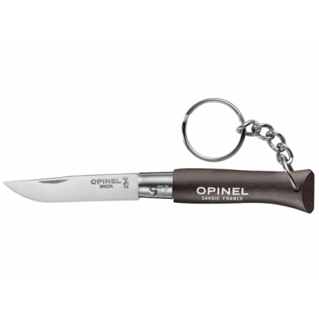   Nóż brelok Opinel Colorama 04 inox grab czarny - 1 - Noże składane