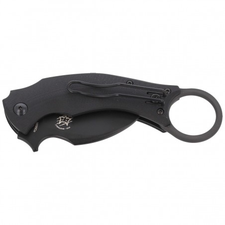 Nóż FOX Karambit Black Bird by Bastinelli G10 Black, Black Idroglider (FX-591)