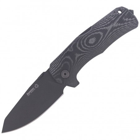 Nóż LionSteel TM1 Black Micarta, Black Sleipner by Molletta (TM1 MB)