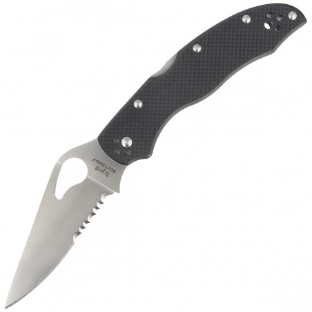 Nóż Spyderco Byrd Harrier 2 Black G-10, Combo Edge (BY01GPS2)