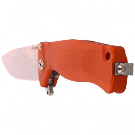 Nóż LionSteel SR22A Orange Aluminum, Satin Sleipner by Molletta (SR22A OS)