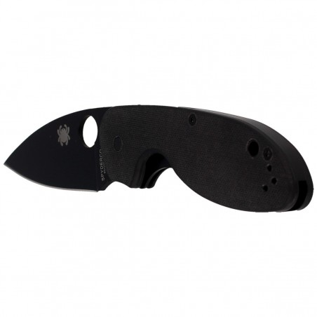 Nóż Spyderco Efficient G-10 Black / Black Blade Plain (C216GPBBK)