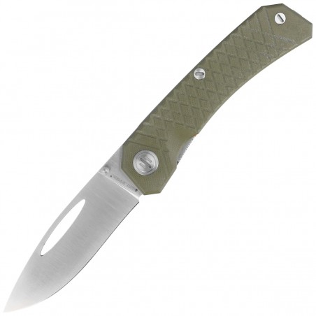 Nóż Real Steel Akuma OD Green G10, Satin K110 by Ivan D. Braginets (9112)