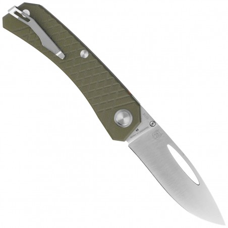 Nóż Real Steel Akuma OD Green G10, Satin K110 by Ivan D. Braginets (9112)