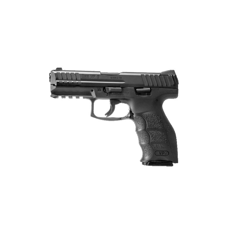 Pistolet Wiatrówka H&K Heckler&Koch VP9 Blowback Czarny 4,5 Mm BB CO2