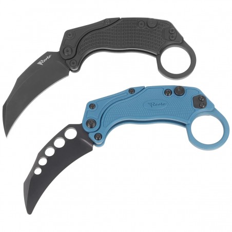 Nóż składany Reate EXO-K Gravity Karambit Black Aluminium, Black PVD N690