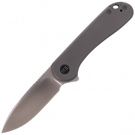 Nóż składany WE Knife Elementum Gray Titanium, Satin CPM 20CV (WE18062X-1)