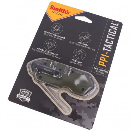 Ostrzarka Smith's PP1-Tactical OD Green (50981)