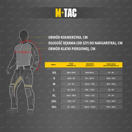 M-Tac Koszulka Logo z Długim Rękawem