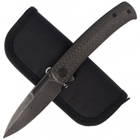 Nóż składany Civivi Cetos Twill Carbon Fiber / Stainless, Damascus (C21025B-DS1)