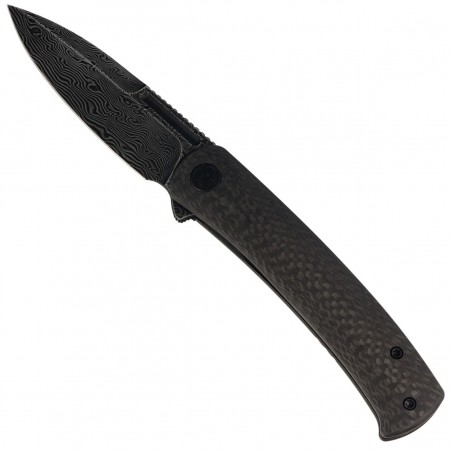 Nóż składany Civivi Cetos Twill Carbon Fiber / Stainless, Damascus (C21025B-DS1)