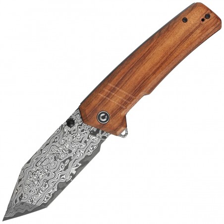 Nóż składany Civivi Bhaltair Guibourtia Wood, Damascus (C23024-DS1)