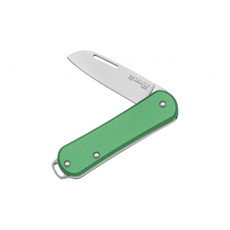 Scyzoryk Fox Vulpis 108 Green Aluminium, Polished N690 (FX-VP108 OD)