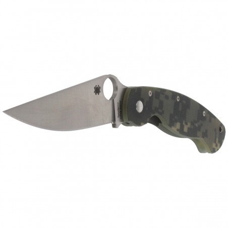 Nóż składany Spyderco Military G-10 Camo Plain (C36GPCMO)