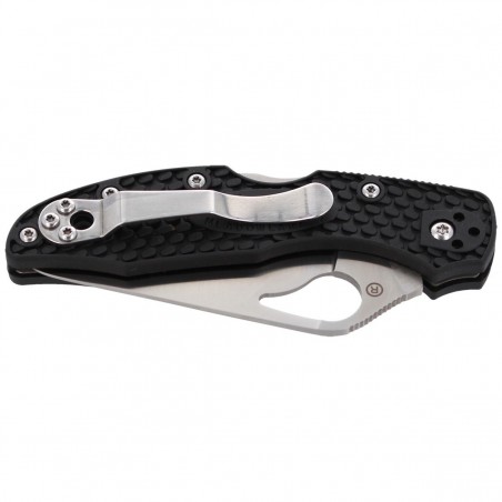 Nóz Spyderco Byrd Meadowlark 2 FRN Black, Combination (BY04PSBK2)