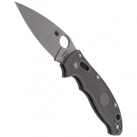 Nóż składany Spyderco Manix 2 Gray FRCP Maxamet Plain (C101PGY2)