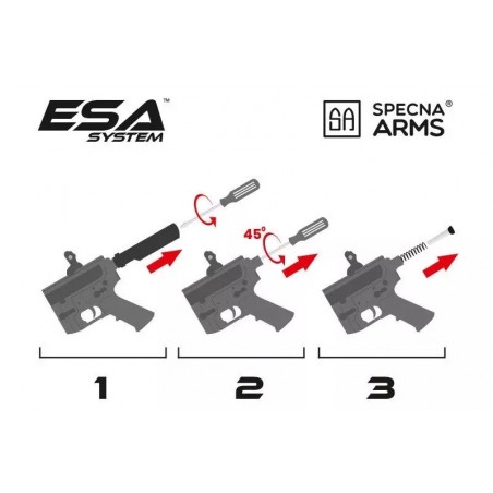 Replika karabinka Specna Arms RRA SA-E03 EDGE™ HAL2 ™ Half-Tan