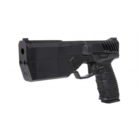 Replika pistoletu Krytac SilencerCo Maxim 9 Czarny