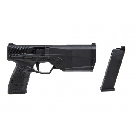 Replika pistoletu Krytac SilencerCo Maxim 9 Czarny