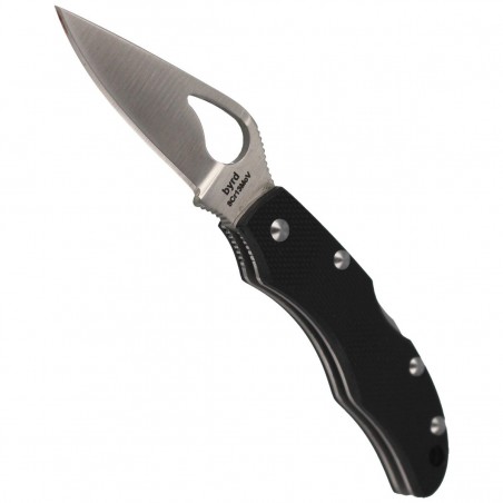 Nóż składany Spyderco Byrd Finch 2 G-10 Black, Plain (BY11GP2)