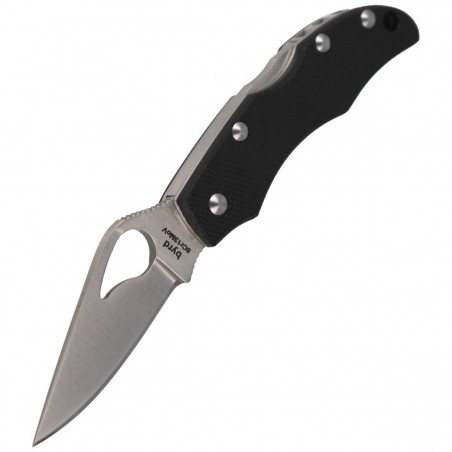 Nóż składany Spyderco Byrd Finch 2 G-10 Black, Plain (BY11GP2)