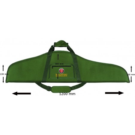 Futerał Hatsan na broń z lunetą 120mm (AIR RIFLE BAG GREEN)