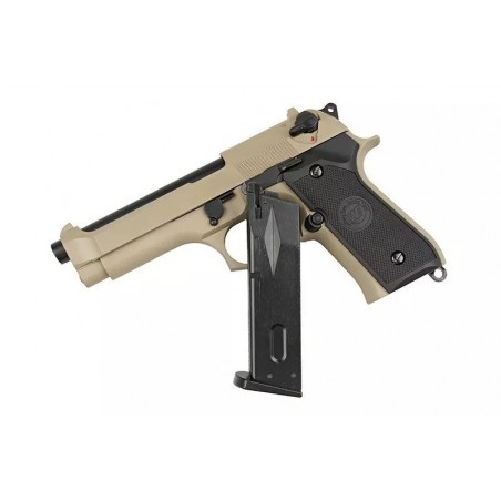 Replika pistoletu M92 - tan