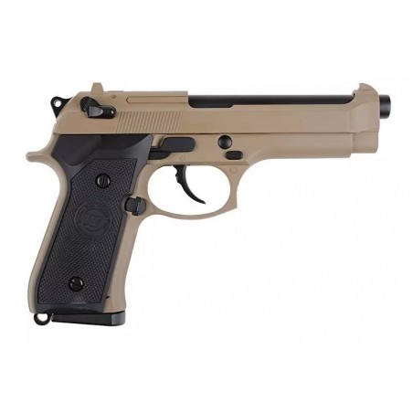 Replika pistoletu M92 (CO2) - tan