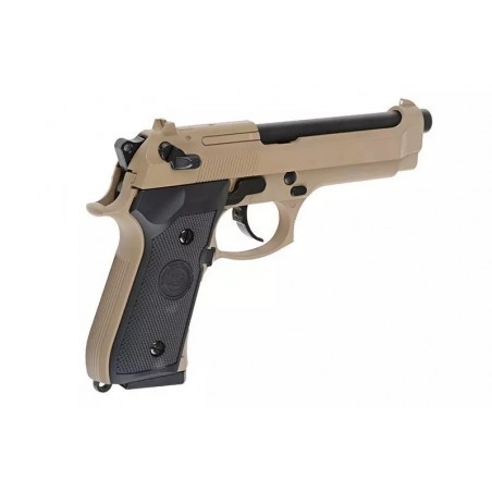 Replika pistoletu M92 (CO2) - tan