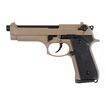 Replika pistoletu M92 (CO2) - tan