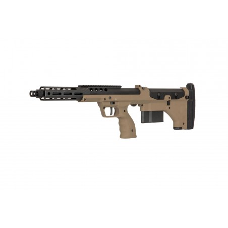 Replika karabinu snajperskiego Desert Tech SRS-A2/M2 Covert 16” (praworęczna) - FDE