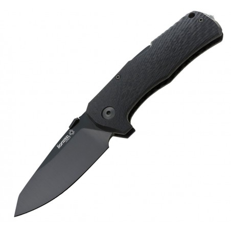 Nóż składany LionSteel TM1 Carbon Fiber, Black Sleipner by Molletta (TM1 CB)