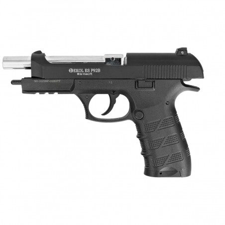 Pistolet wiatrówka Ekol Voltran ES P92B Black 4.5 mm, Blow Back