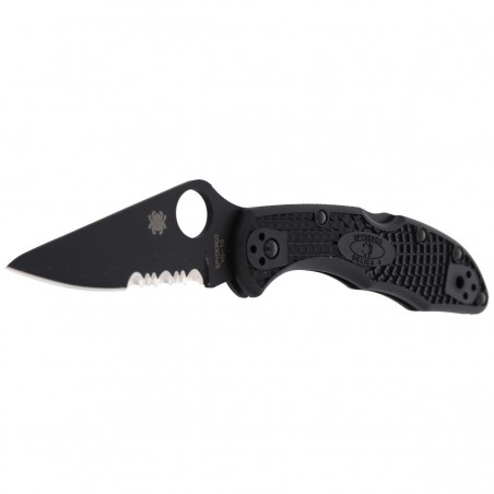 Nóż składany Spyderco Delica 4 FRN Black / Black Blade (C11PSBBK)