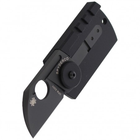 Nóż składany Spyderco Dog Tag Folder CF/G-10 Laminate Black (C188CFBBKP)