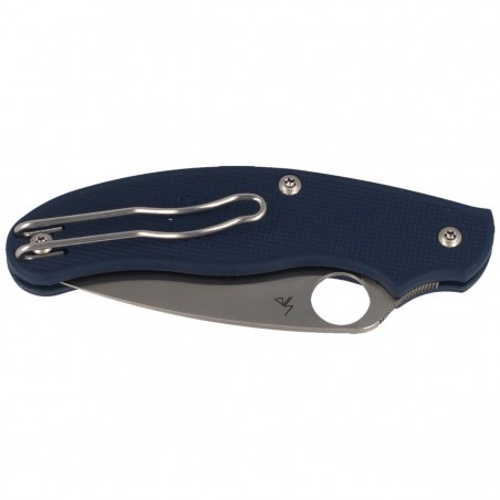 Nóż składany Spyderco UK Penknife FRN Dark Blue CPM S110V Plain (C94PDBL)