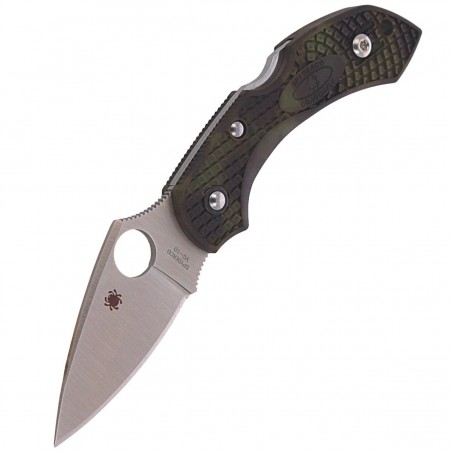 Nóż składany Spyderco Dragonfly 2 FRN Zome Green, Plain VG-10 (C28ZFPGR2)