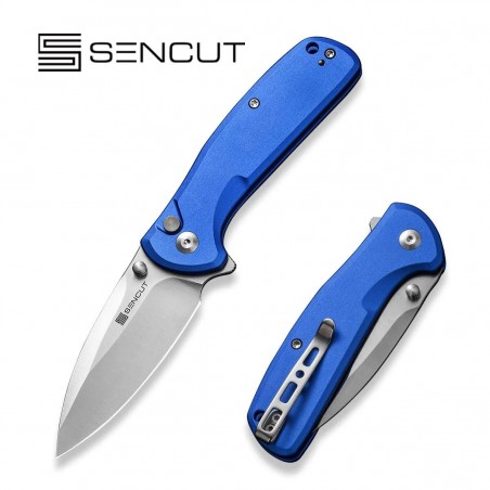 Nóż składany Sencut ArcBlast Bright Blue Aluminium, Satin 9Cr18MoV Knife (S22043B-3)