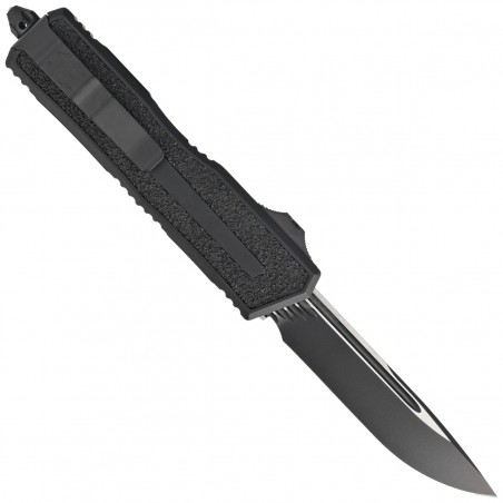 Nóż automatyczny OTF Microtech Scarab II S/E Gen III Black Aluminium/3M, Black M390MK by Tony Marfione