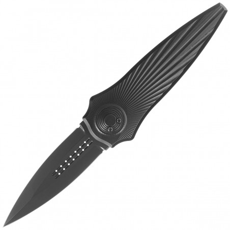 Nóż składany Paragon Warlock Tapered StarBurst Black Aluminium, Cerakote Black CPM S35VN (WLOCX-TSB-B-DO-CB)