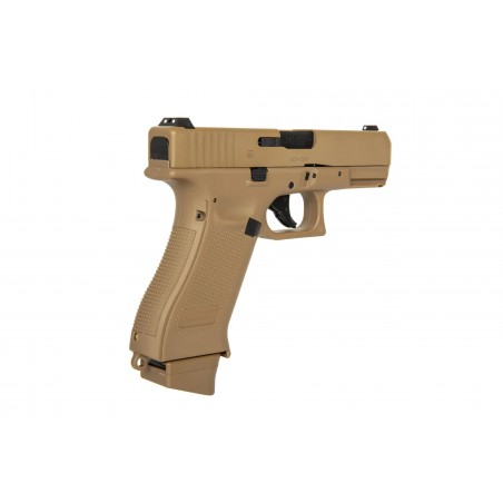 Replika pistoletu GBB Glock 19X CO2 - coyote